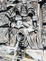 Gargoyle Fountain, Water Tower, Mannheim, Nicole Hörold