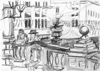 Kirchtag Sketchers, Hauptplatz, Villach, Nicole Hörold
